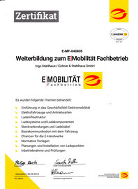 Fachbetrieb für E-Mobilität Fachbetrieb für E-Mobilität